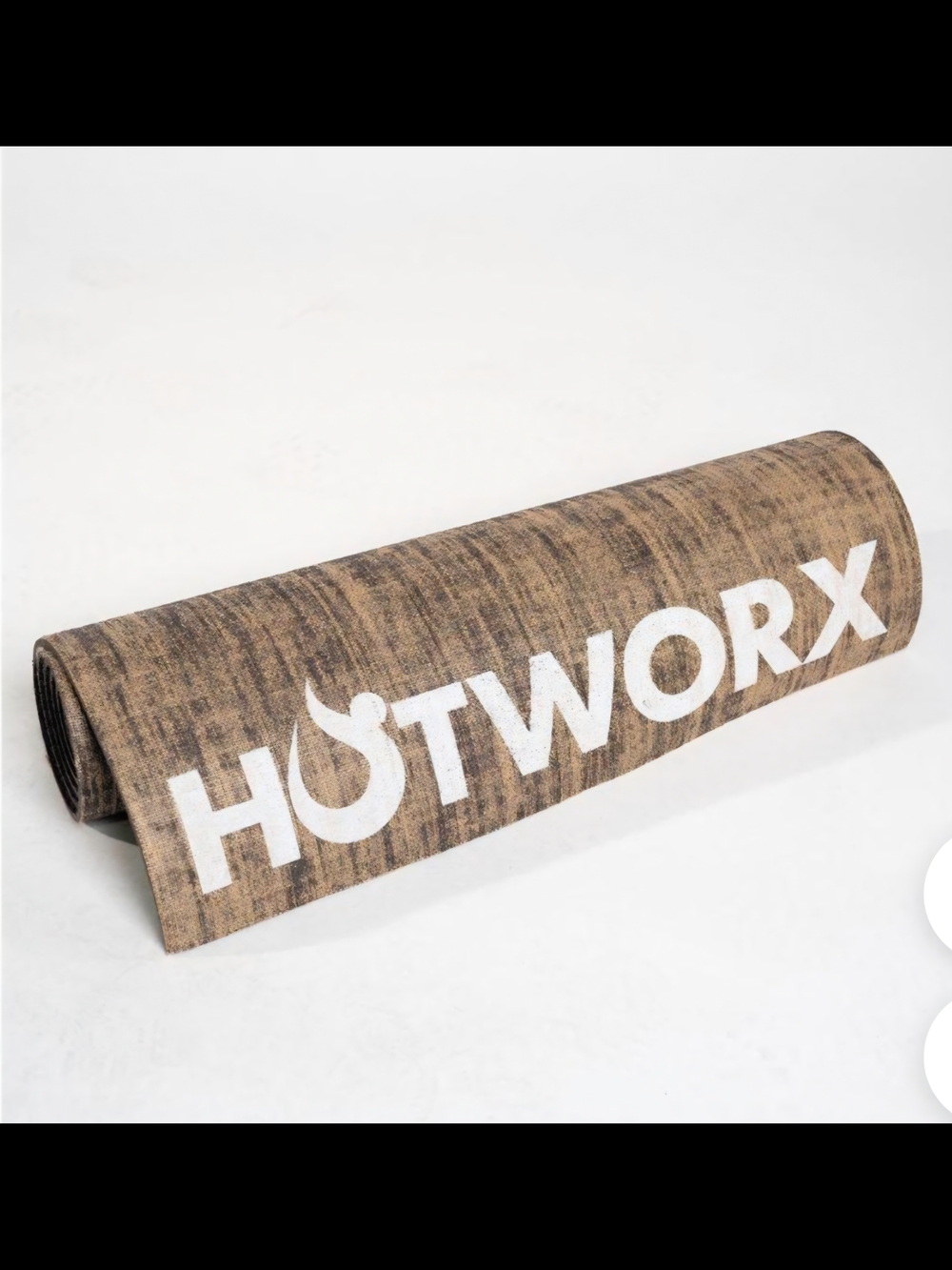 Hotworx Branded Brown Yoga/Exercise Mat